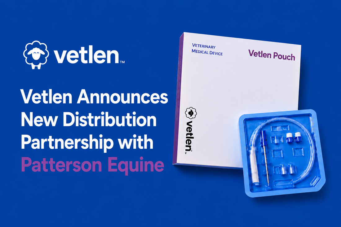 Vetlen Announces Distribution Partnership with Patterson Equine