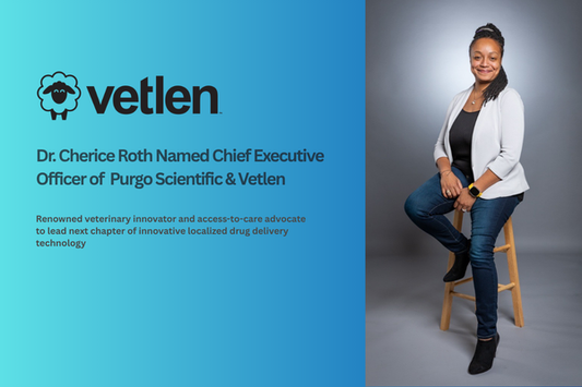 Dr. Cherice Roth named Chief Executive Officer of Purgo Scientific and Vetlen.